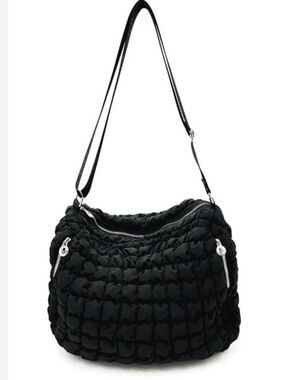 VALENTINO ORLANDI  Black Quilted bag Crossbody Messenger NWT MSRP $199